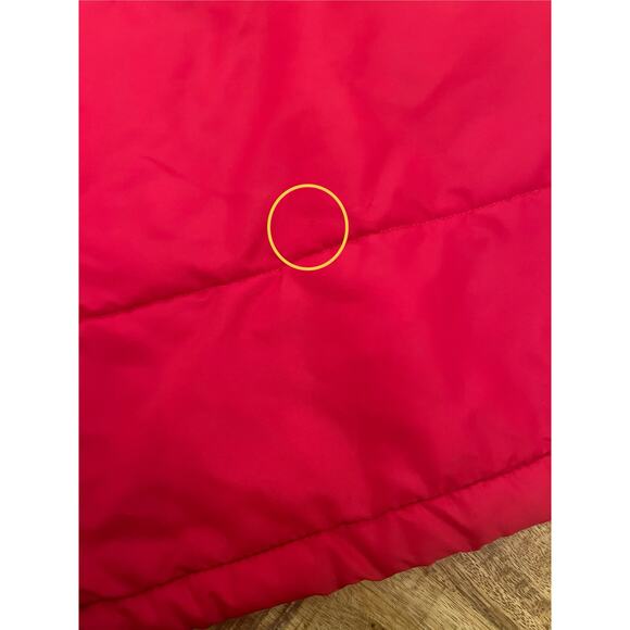 Vintage Harley Davidson AMF Puffer Coat Men M Red Owner Group Patch 70s USA Made - Picture 14 of 16